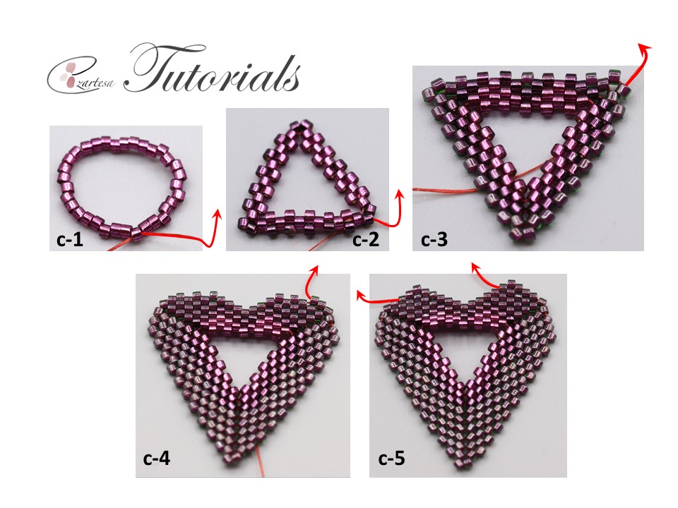 beaded-heart-pendant-free-beading-tutorial