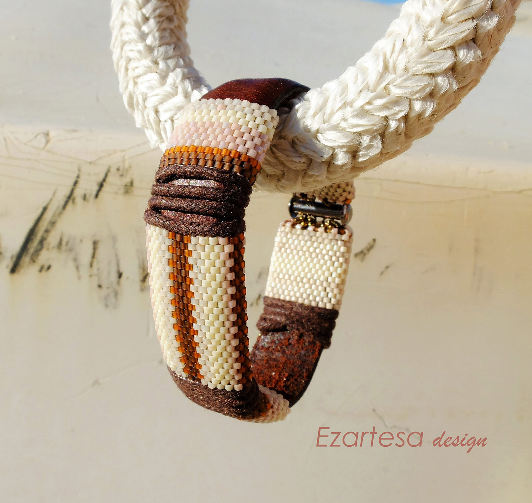 beaded-leather-bracelet