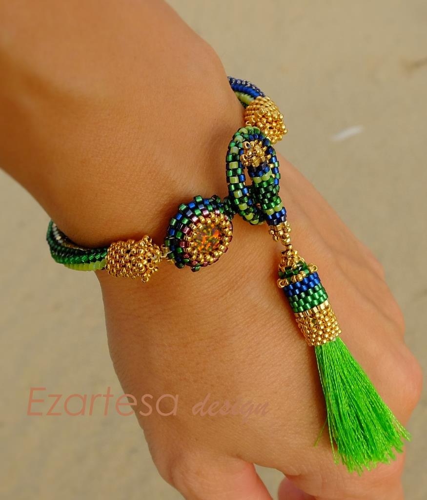 gemini-zodiac-sign-friendship-bracelet-seed-neon