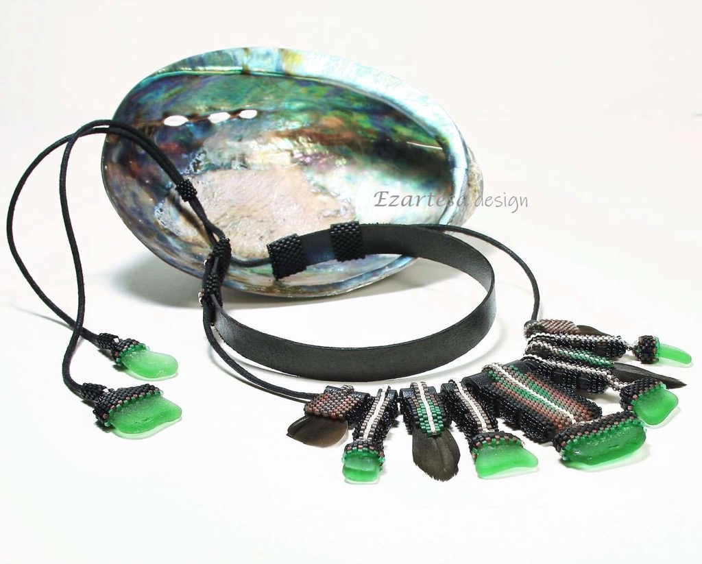 how to make sea glass beach glass jewelry ezartesa