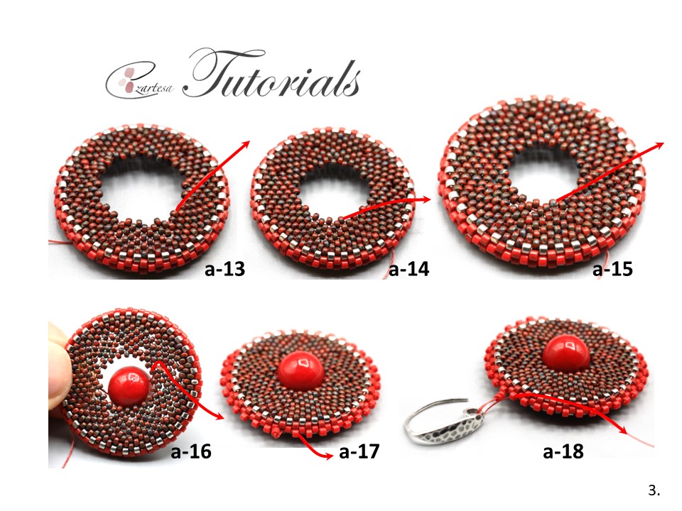 step-by-step-free-beading-tutorial-beaded-circle-earrings-ezartesa-3